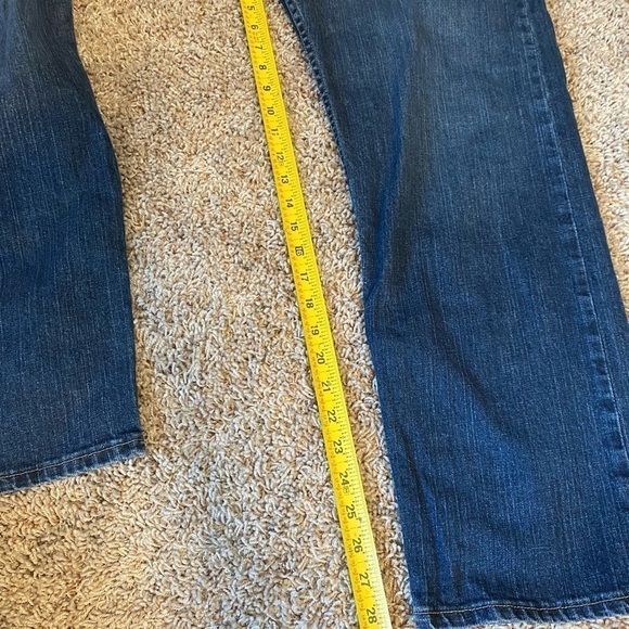 WRANGLER Advanced Comfort Jeans Denim Pants Size 38 X 30 Dark Wash - Picture 8 of 9